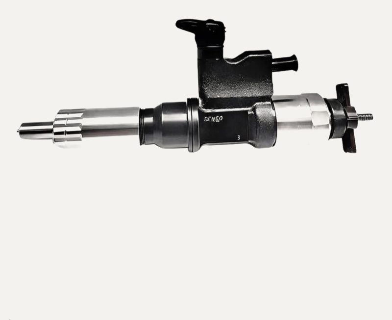 095000-6632 common rail fuel injector (OEM 16650-2600E) — view 3