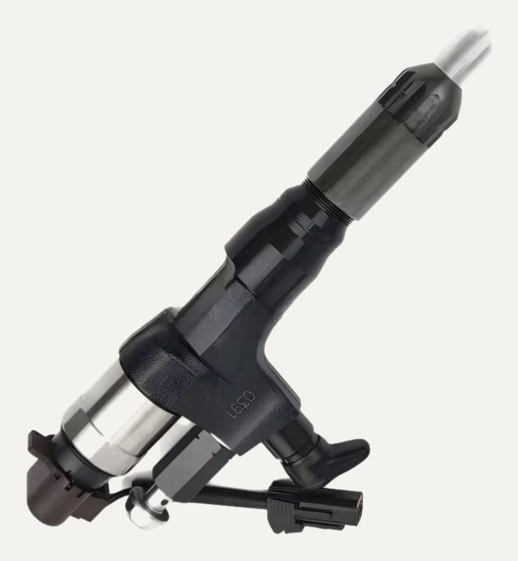 295050-0231 common rail fuel injector (OEM 23670-E0400) — view 2